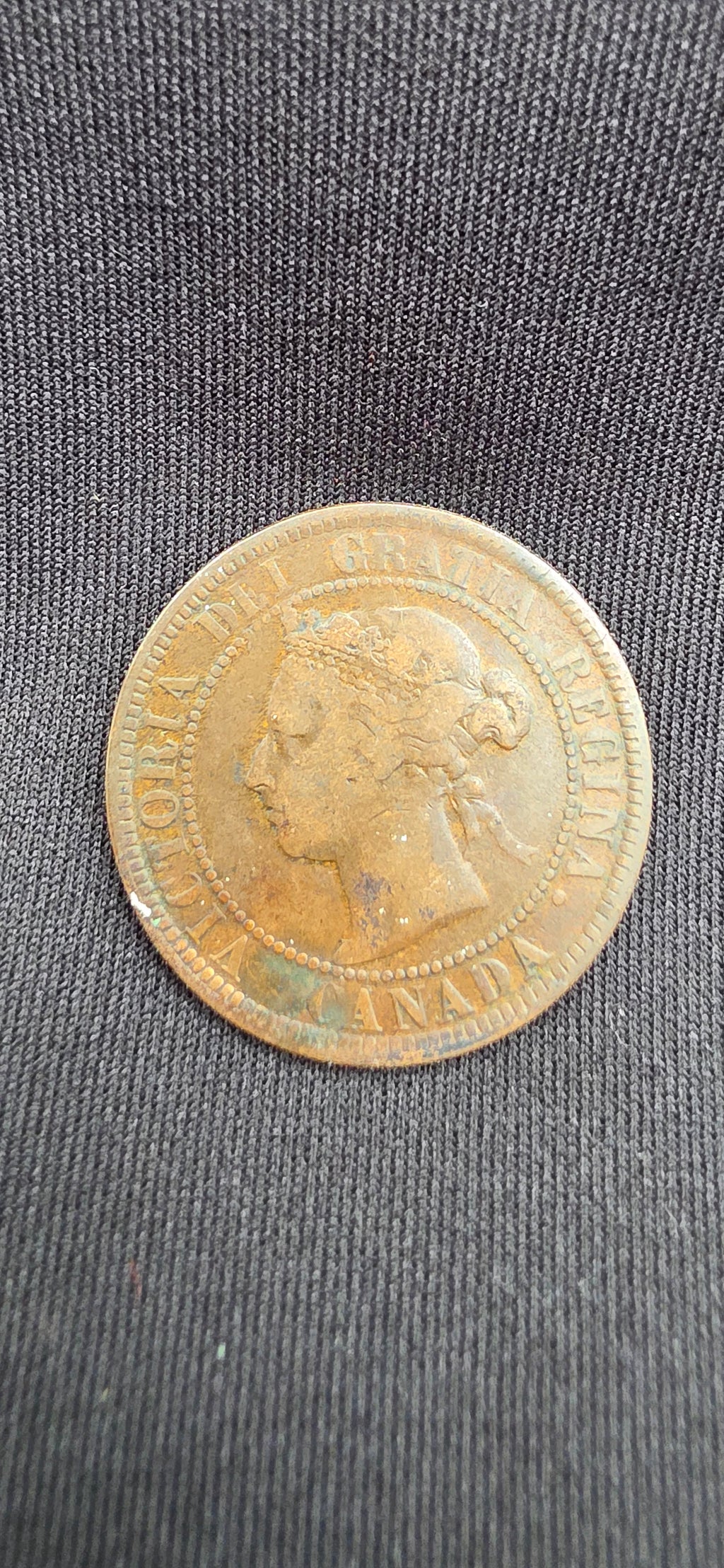 1884 Canada Large Cent – Queen Victoria