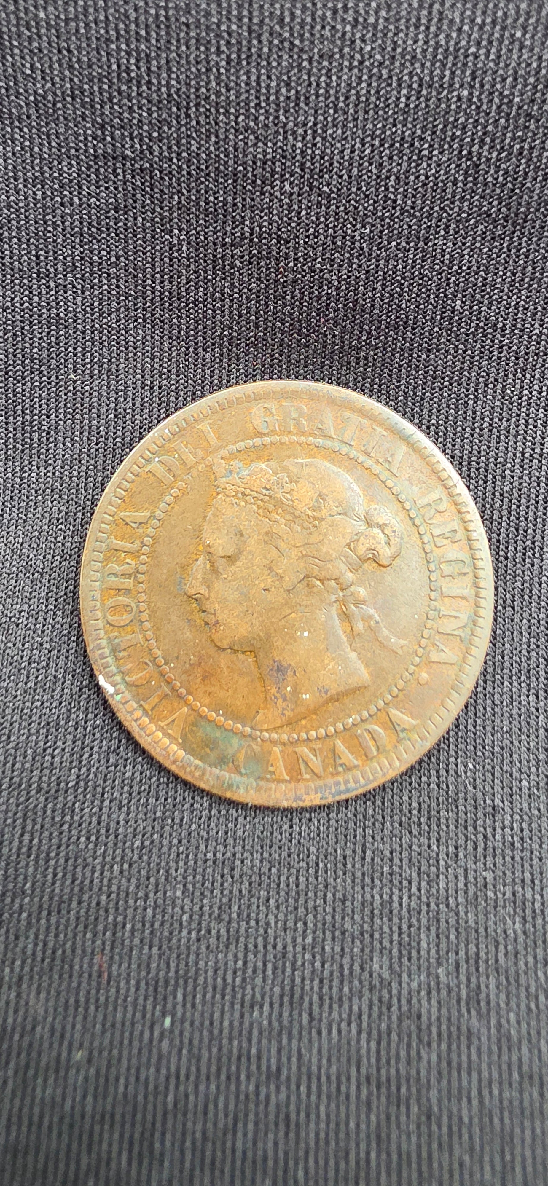 1884 Canada Large Cent – Queen Victoria