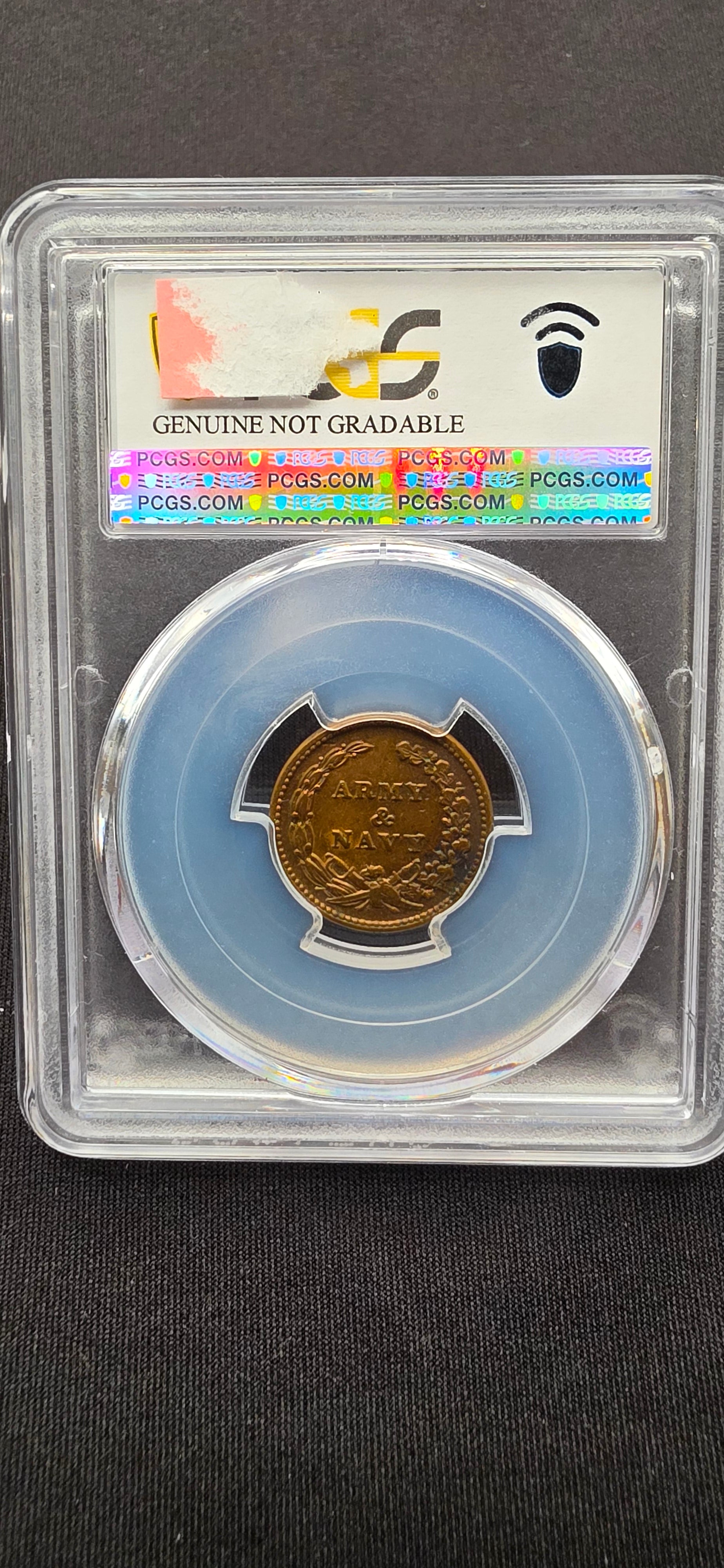 1863 Patriotic Civil War Token