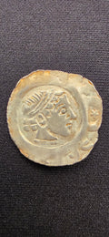 Medieval German Silver Pfennig Friedrich II Nuremberg Crusader Era c.1215-1250 AD