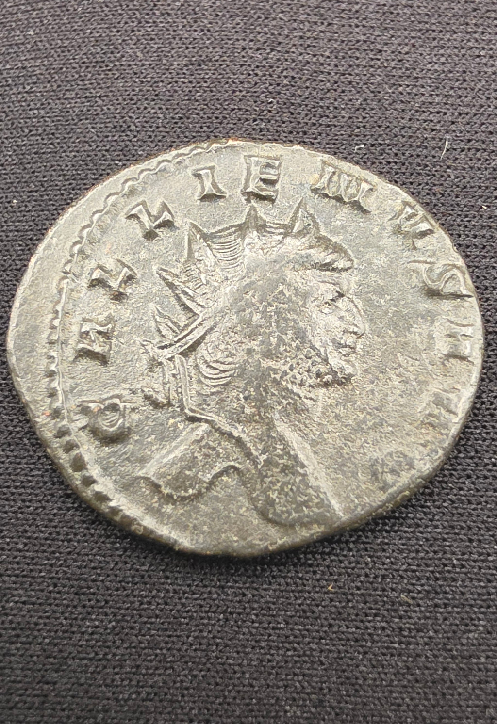 Gallienus “Zoo Series” Ancient Roman Antoniniani – Antelope Reverse                                 Roman Empire, AD 253–268