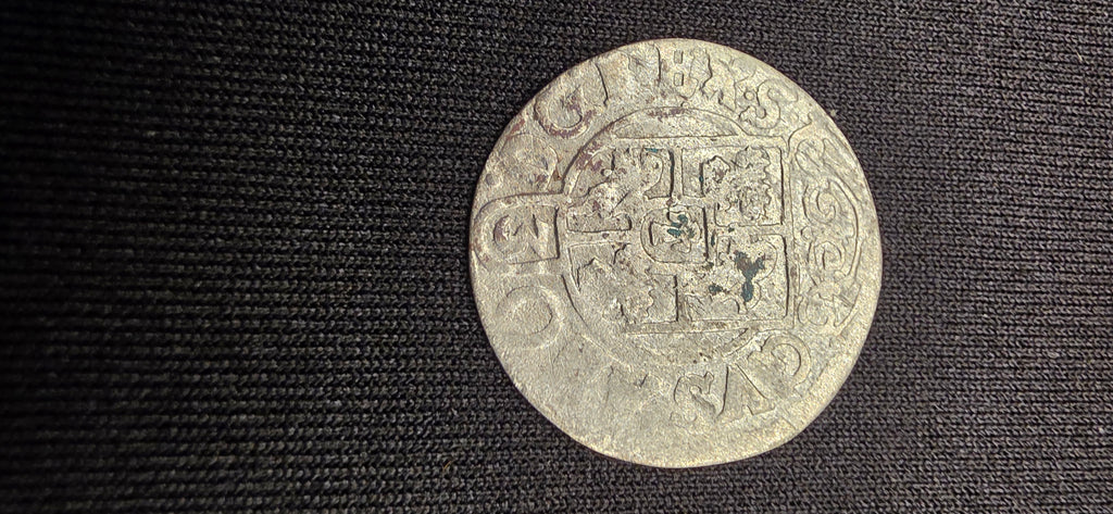 1611-1632 1/24 Thaler Silv Livonia Gustav II Adolf