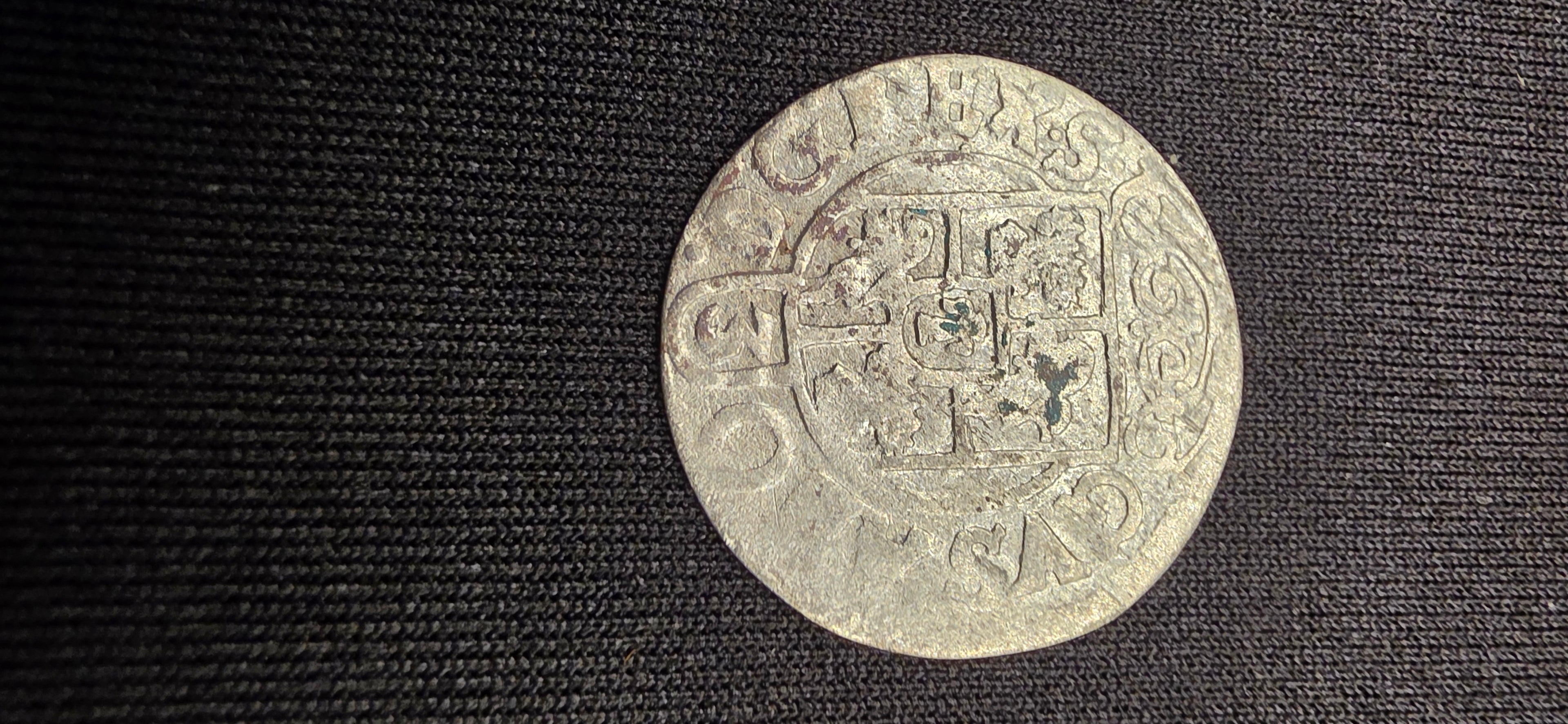 1611-1632 1/24 Thaler Silv Livonia Gustav II Adolf