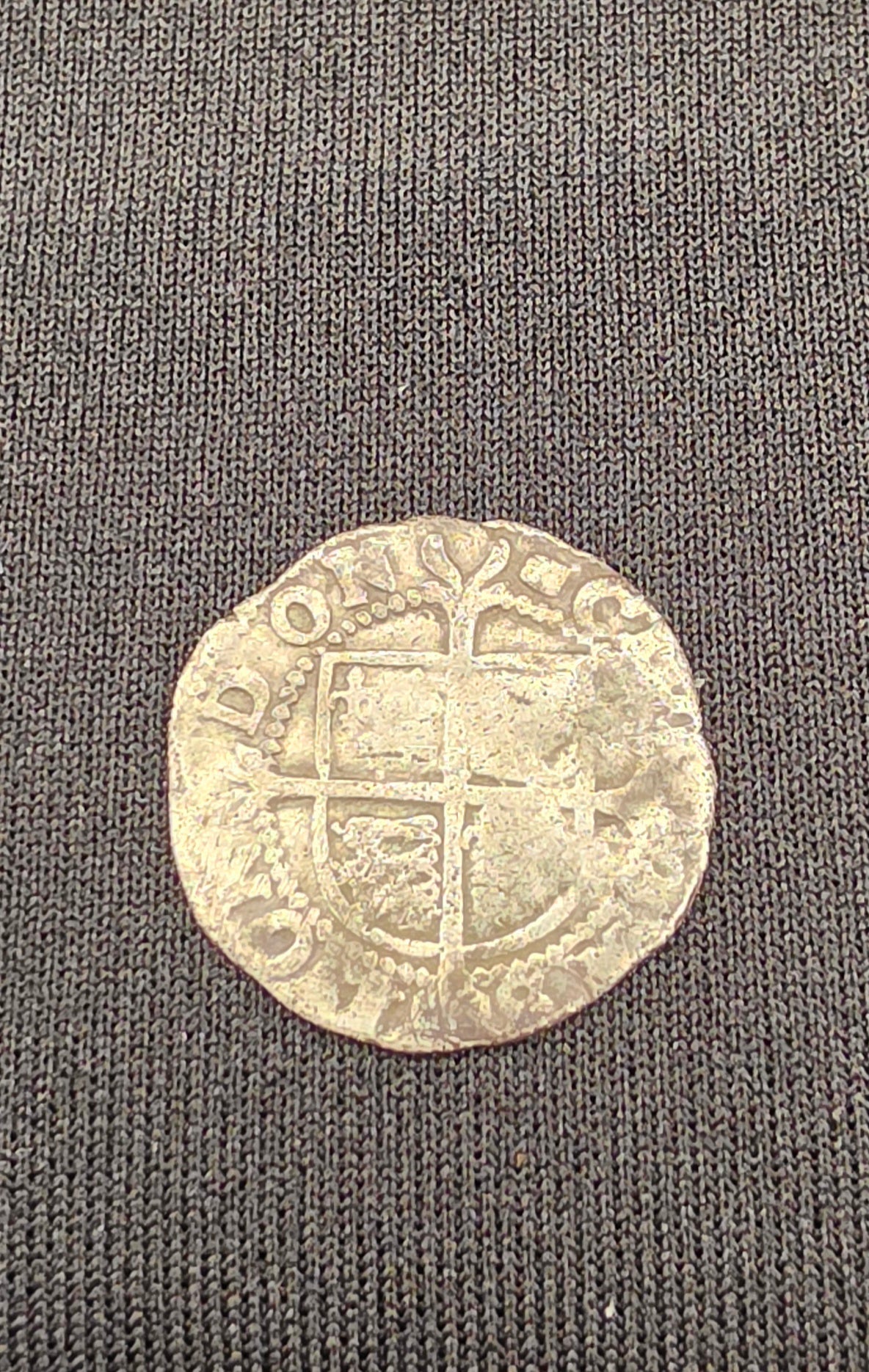 1558-1603 England Queen Elizabeth I Hammered Silver Halfgroat (2 Pence)