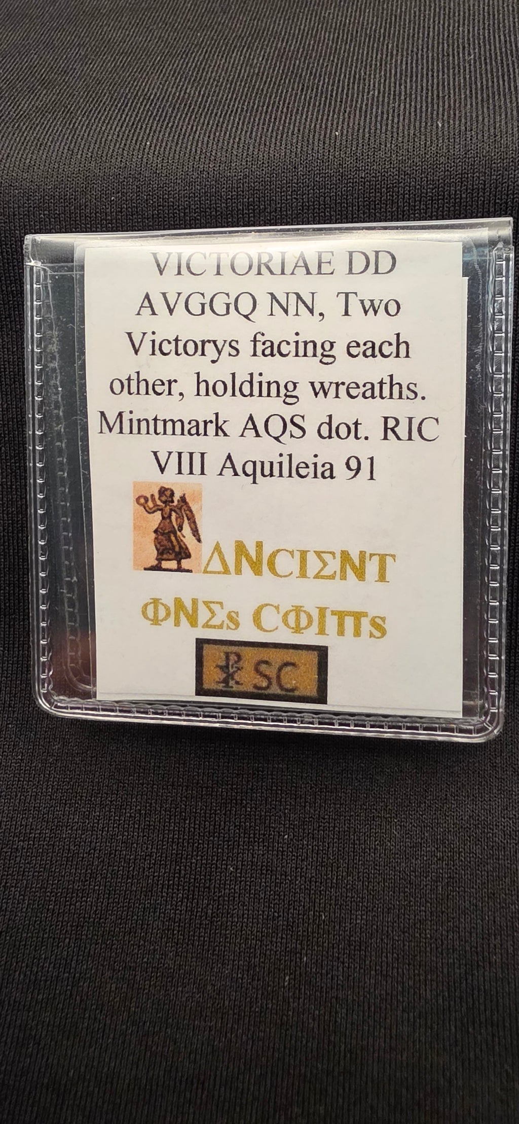 Constans AE4 Bronze – Aquileia Mint – VICTORIAE DD AVGGQ NN – Ancient Roman Coin