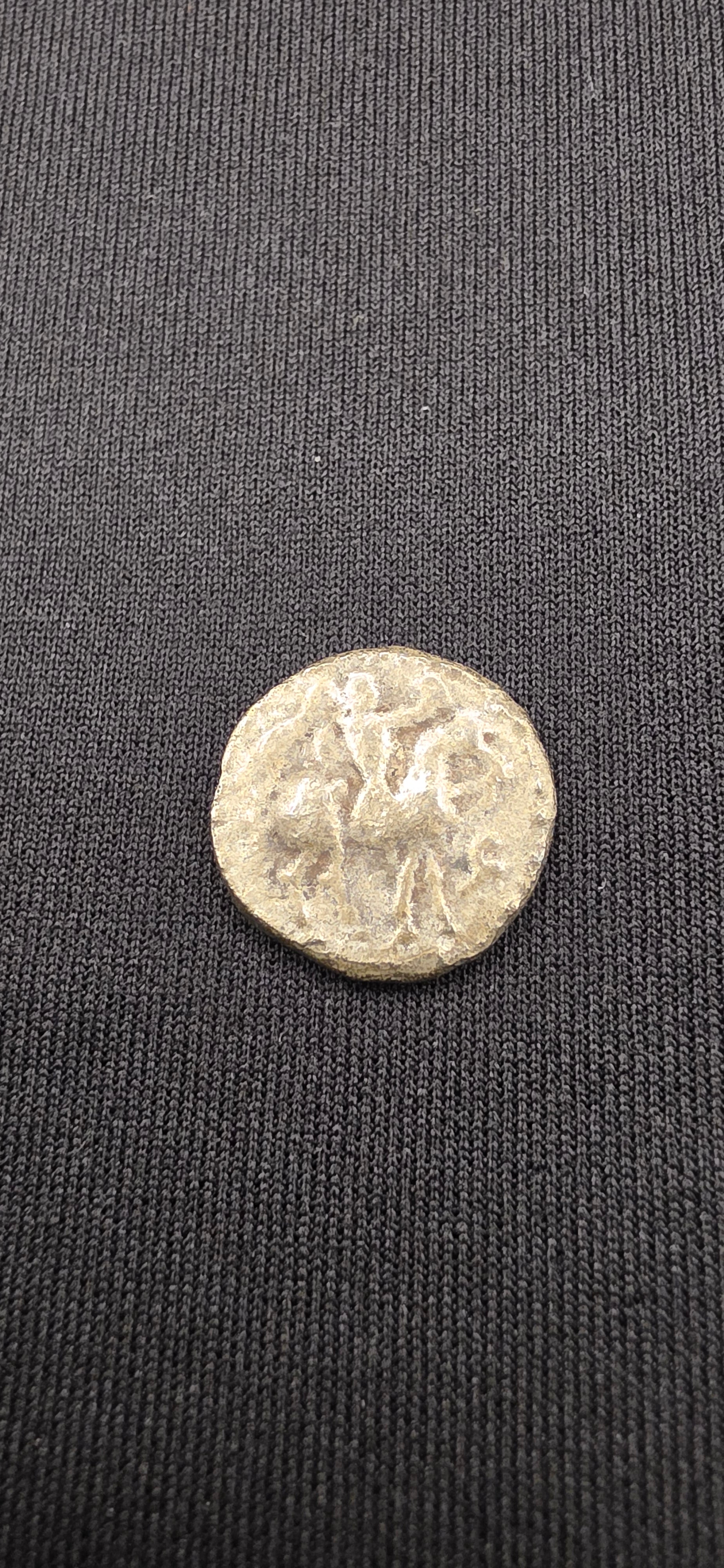 Ancient Indo-Scythian Bronze Coin of Azes I (circa 57–12 BC)