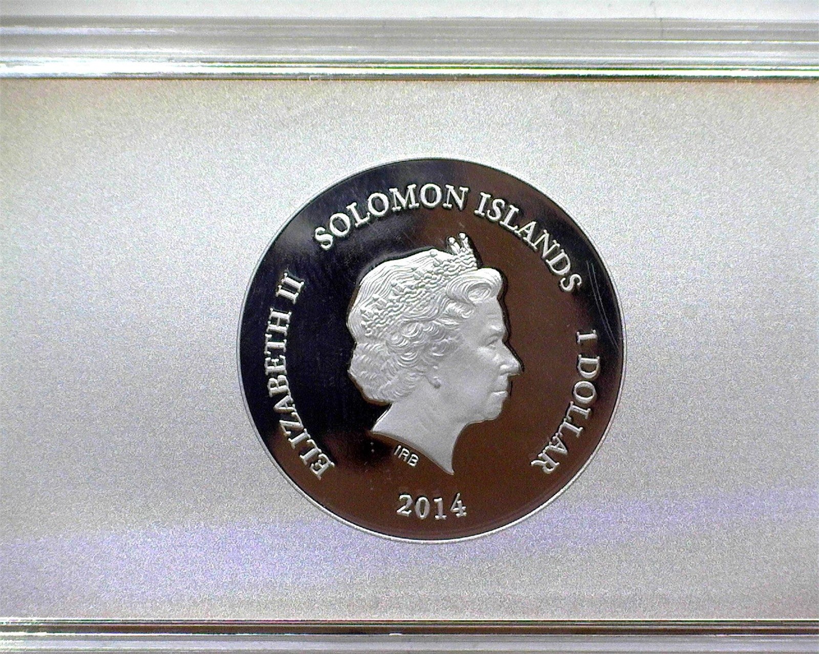 2014 Solomon Islands “The Nude Maja” Goya Proof Art Coin w/ COA Box