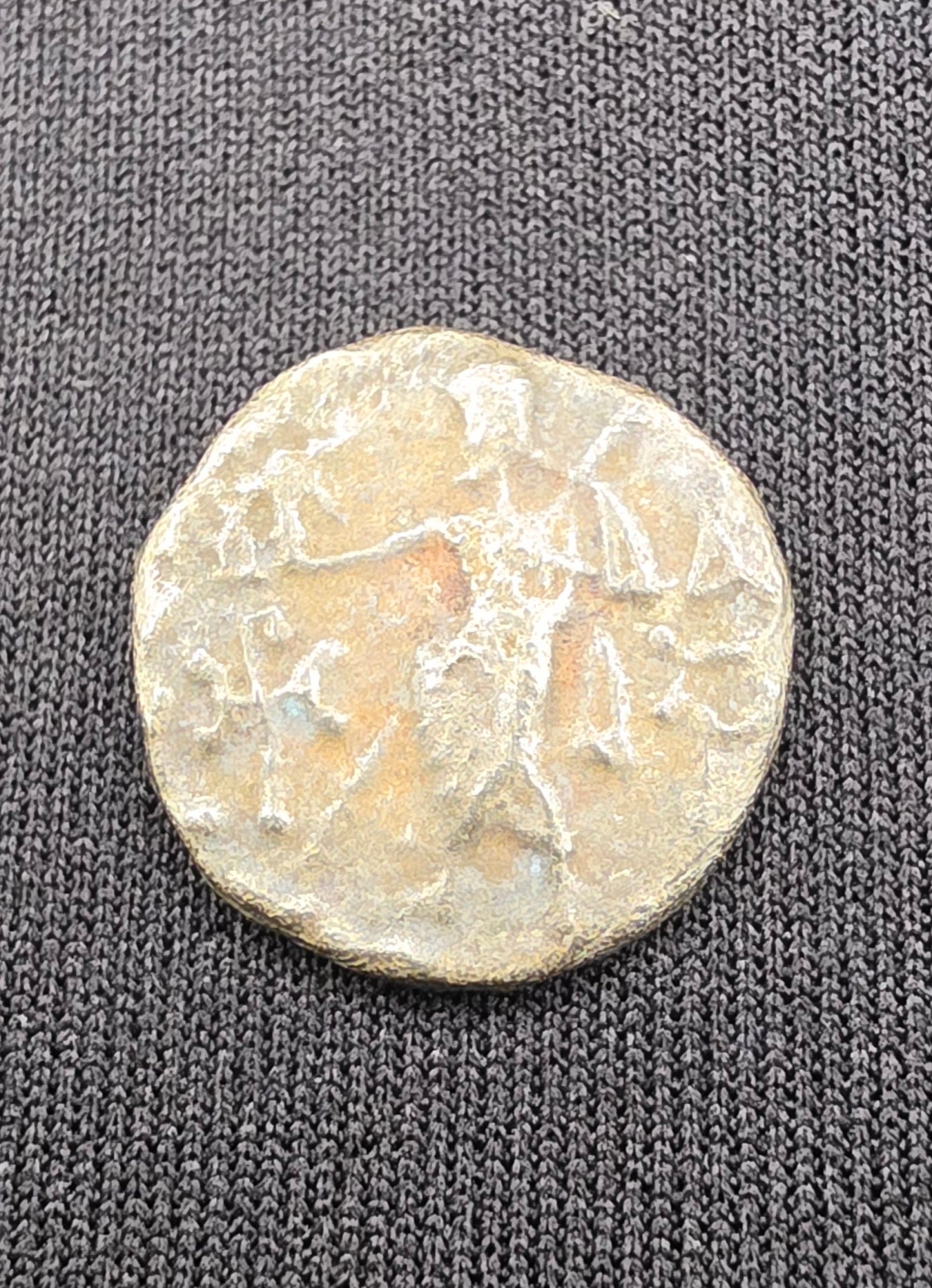 Ancient Indo-Scythian Bronze Coin of Azes I (circa 57–12 BC)