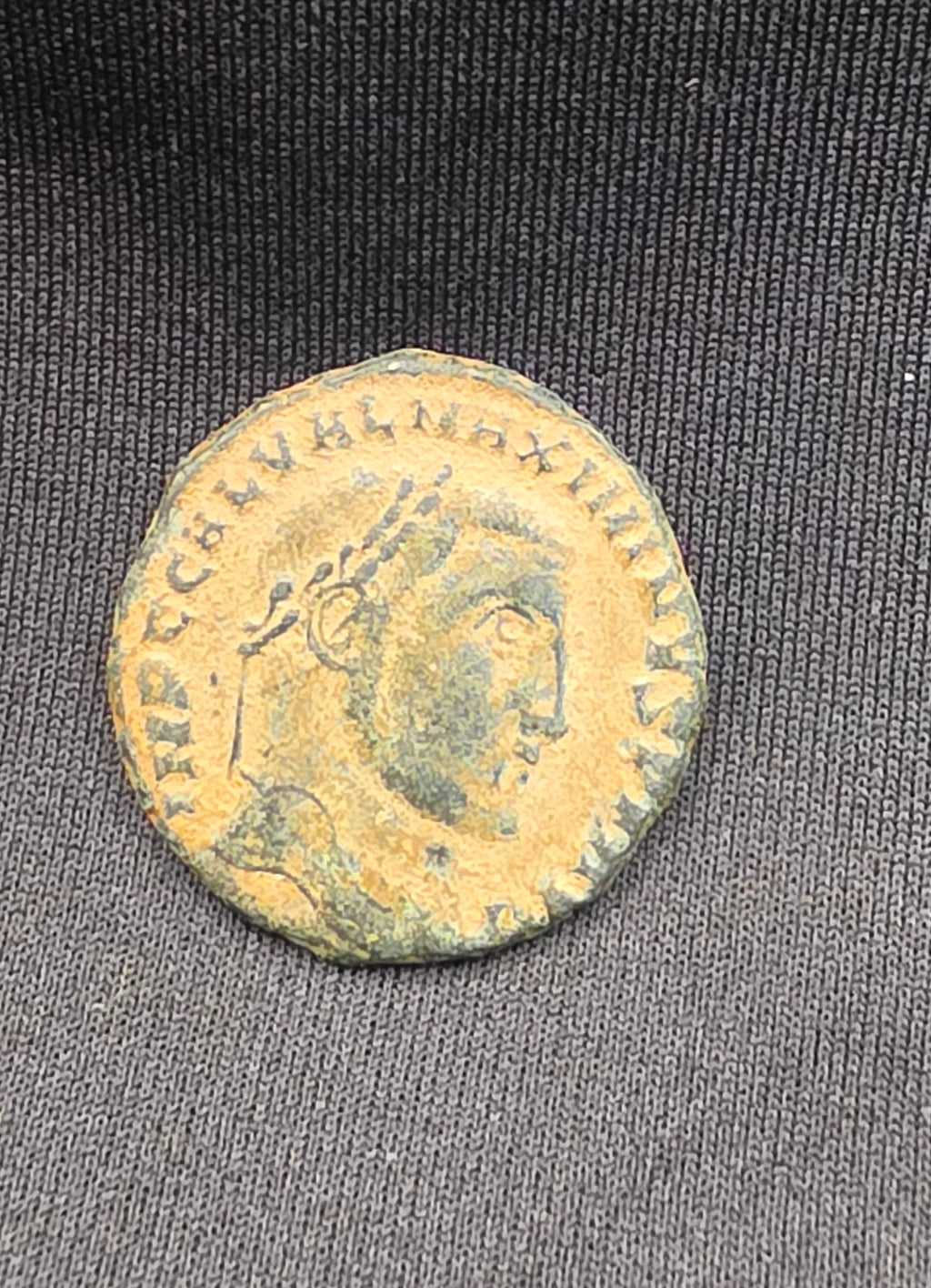 Roman Provincial AE Bronze of Maximinus II Daia – Tyche Reverse – Early 4th Century AD