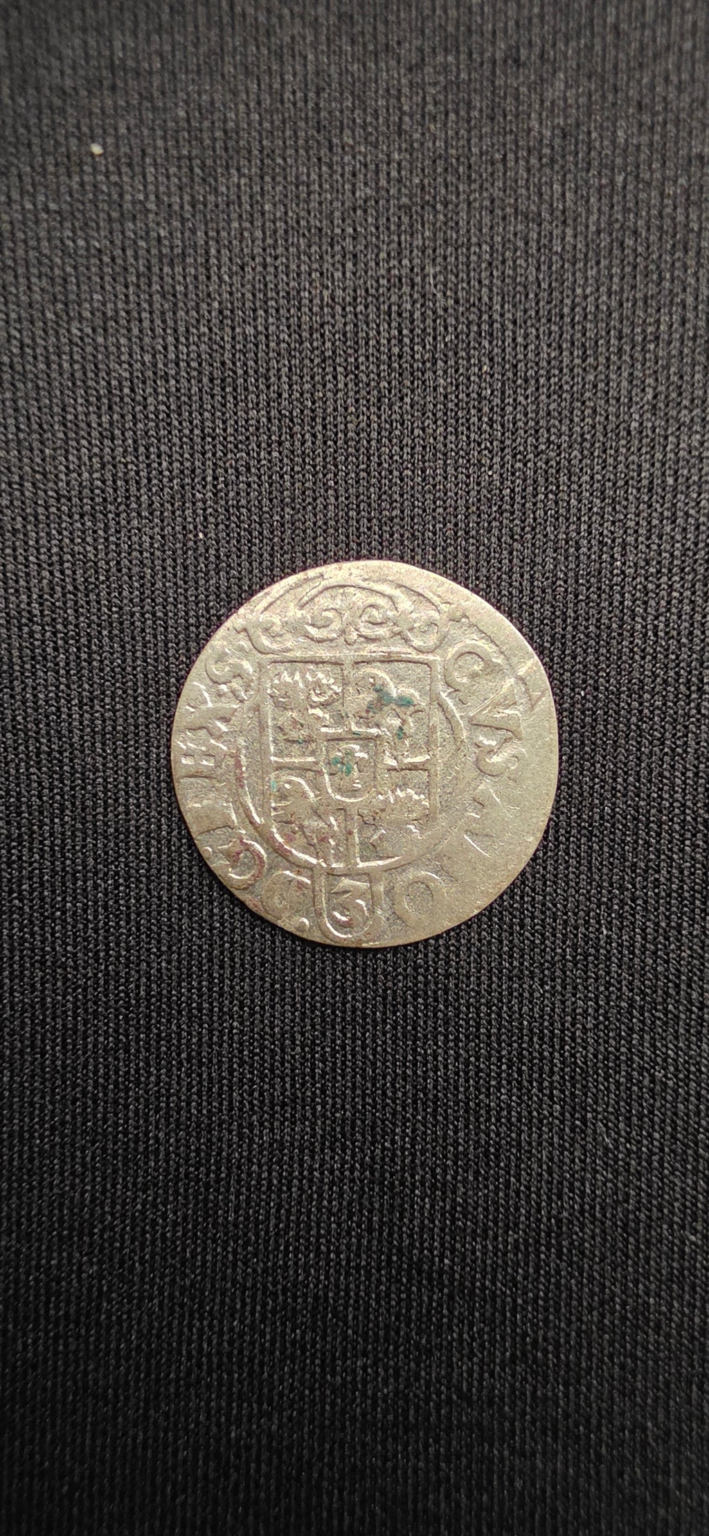 1611–1632 Livonia Silver 1/24 Thaler – Gustav II Adolf (Gustavus Adolphus) – Early Hammered Silver Coin